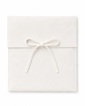 10 x 12 white suede pouch
