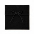 10 x 10 Suede Black Pouch
