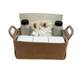 Felt beige basket