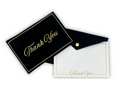 Thank You suede envelope and card