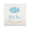 Baby boy suede pouch